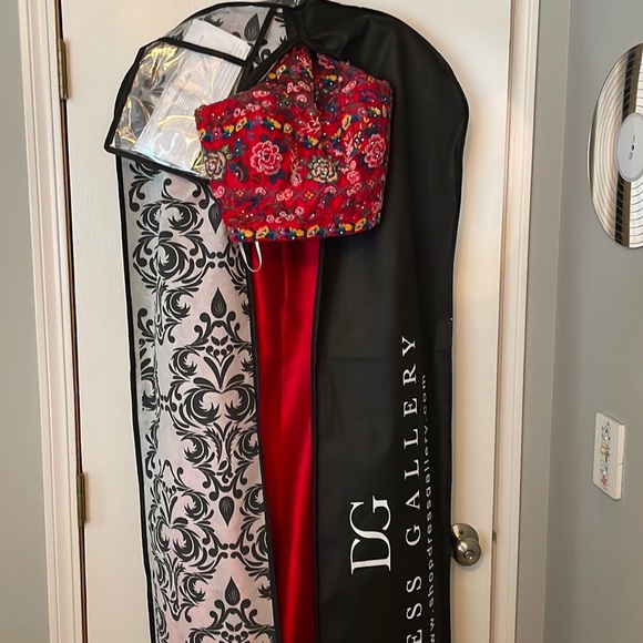 NWT-Prom/formal red 2 piece dress, never worn size 10, no alterations, new - Picture 17 of 17